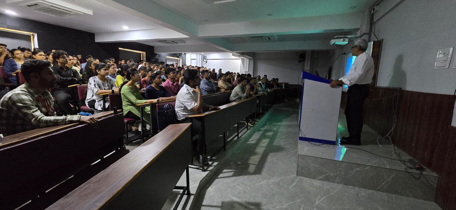 Lecture on stroke awareness at Raigad Medical College